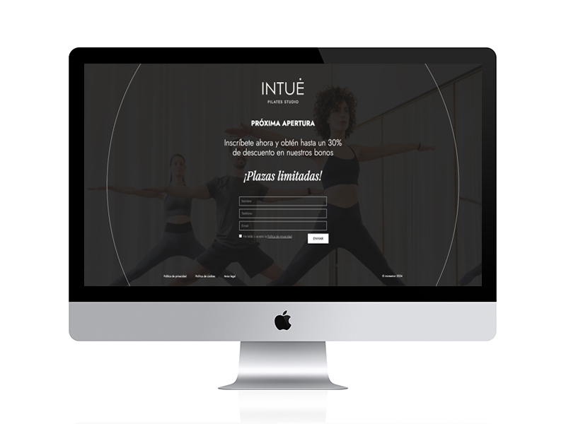 Landing Intué Pilates